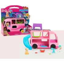 Barbie Pets Camper Playset, 11 pcs
