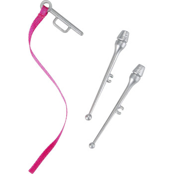 Barbie Rhythmic Gymnast Blonde Doll (12-in/30.40-cm), Leotard & Accessories GTN65