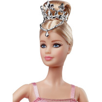 Barbie Signature Ballet Wishes Doll, approx. 12 in Wearing Tutu, Pointe Shoes and Tiara, for 6 Year Olds and Up GHT41, Multicolour