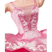 Barbie Signature Ballet Wishes Doll, approx. 12 in Wearing Tutu, Pointe Shoes and Tiara, for 6 Year Olds and Up GHT41, Multicolour