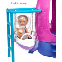 Barbie Space Discovery Chelsea Doll & Rocket Ship-Themed Playset with Puppy