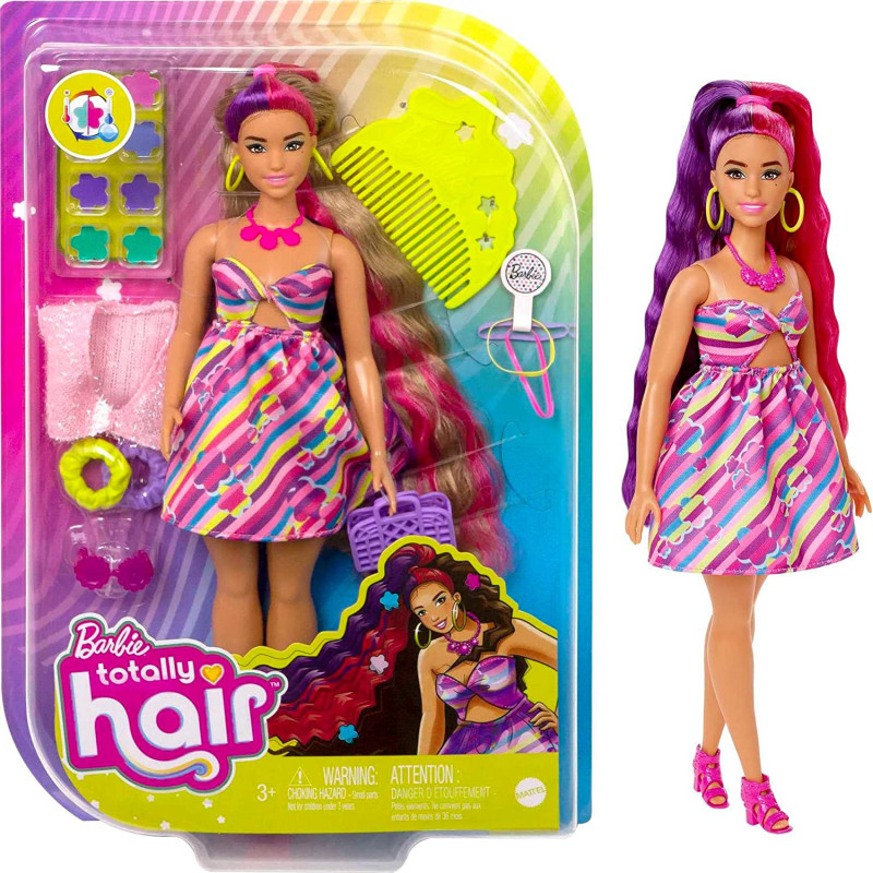Barbie Totally Hair Fashion Doll, HCM89