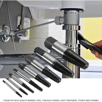 Onewer Bolt Extractor, Broken Bolt Remover, Damaged Extractor Remover Water Pipe for Household Use Professional Electrician