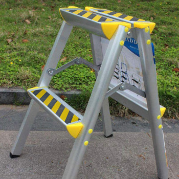 ONTWIE 2 Inch X 16.4ft Non Slip Safety Grip Tape for Stairs Steps Non Skid Tread High Traction Friction/Strong Grip Abrasive Adhesive Hazard Caution Tape- Black/Yellow