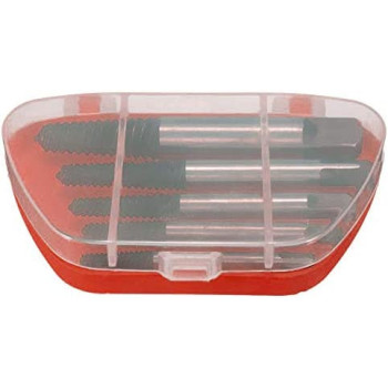 OriGlam 5PCS Screw Extractor Easy Out Set Drill Bits, Guide Broken Damaged Bolt Remover Tools Kit Set 3-9mm