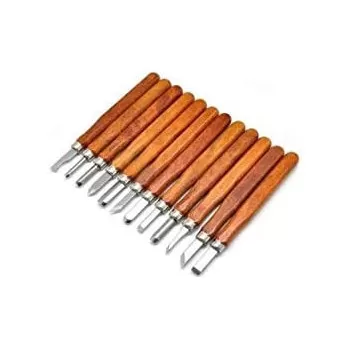 12 PCS Carving Knife Carved...