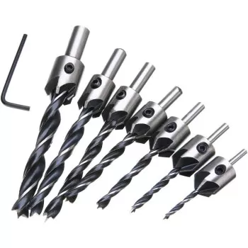 7 Pcs/Set Wood Countersink...
