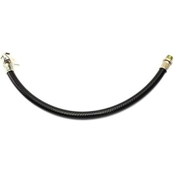 Bicycle Motorcycle Bike Car Flexible Clip On Air Tyre Tire Chuck Inflator Hose