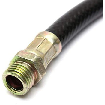 Bicycle Motorcycle Bike Car Flexible Clip On Air Tyre Tire Chuck Inflator Hose