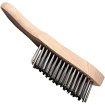 Black Tempered Steel Wire Brush