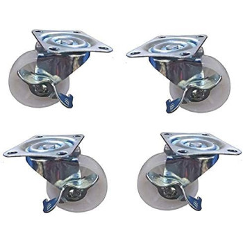 Caster Wheel Flat with Break (4PCS set)