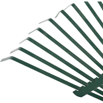 Garden Metal Rake, Green