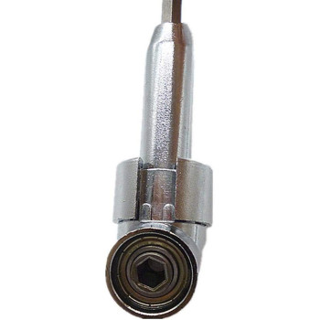 Magnetic Angle Bit Driver Adapter Screwdriver 360 Degree Adjustable Thumb Flange Off-Set Power Head Power Drill