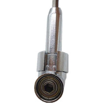 Magnetic Angle Bit Driver Adapter Screwdriver 360 Degree Adjustable Thumb Flange Off-Set Power Head Power Drill