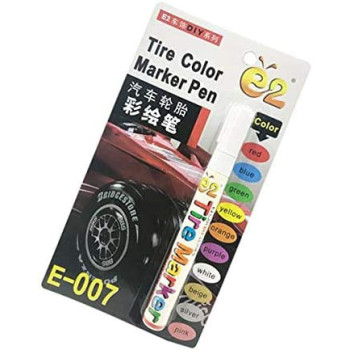Tire Color Marker Pen e2-E007 - White