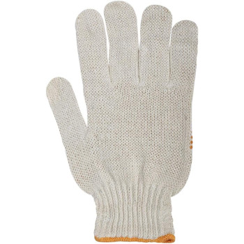 Per4mer Single Dotted Knitted Gloves Pack Of 12 Pairs - Gray