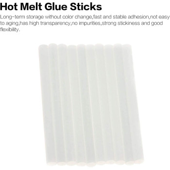 Poppyae 10Pcs/Lot 11mm x 150mm Hot Melt Glue Sticks Electric Glue Gun Craft Album Repair Tools for DIY Manual Toy repair