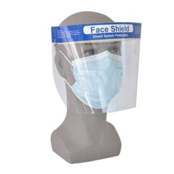 Rjdzxia Reusable Safety Face Shield Adjustable Transparent Full Face Protective Visor with Eye & Head Protection, Anti-Spitting Splash Facial Cover (1)