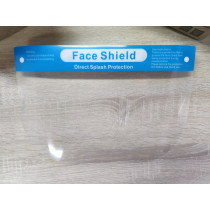 Rjdzxia Reusable Safety Face Shield Adjustable Transparent Full Face Protective Visor with Eye & Head Protection, Anti-Spitting Splash Facial Cover (1)