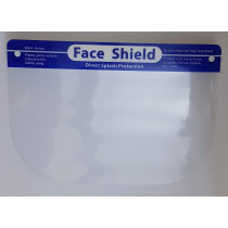 Rnigg Reusable Safety Face Shields Adjustable Transparent Full Face Protective Visor Protection Shield Anti-Spitting Splash Facial Cover for Women Men (5 PCS, Transparent)