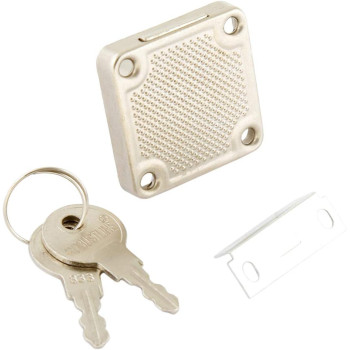 Robustline Drawer Lock Single Turn Normal Key Chrome Plated 22 mm