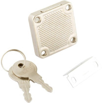 Robustline Drawer Lock Single Turn Normal Key Chrome Plated 22 mm