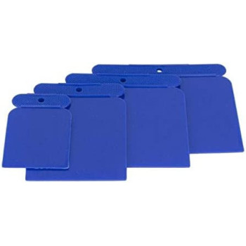 RollRoy 4-pcs Set of Plastic Putty Scrapper 7091, RollRoy