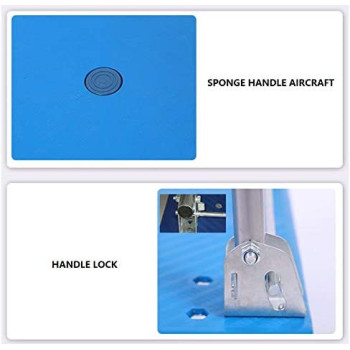 Rubik Flatbed Trolley Foldable 600KG Capacity PVC Platform Hand Truck Dolly Trolley Push Cart for Pulling Moving Goods Cartons (Large, 57x87cm)