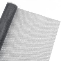 Ruisita Window Screen Replacement Adjustable Fiberglass Screen Mesh DIY Screen Replacement for Windows Doors and Patio Screen, 39 x 197 Inches, Grey