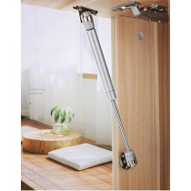 SEN Gas Strut, Gas Shocks, Soft Close Hinges, Toy Box Hinges, Lift Supports, Lid Support, Kitchen Cabinet Hinges Hydraulic Support Door Cabinet Hinge spring, Pressure:120N/26lb/12KG[2 Pack]