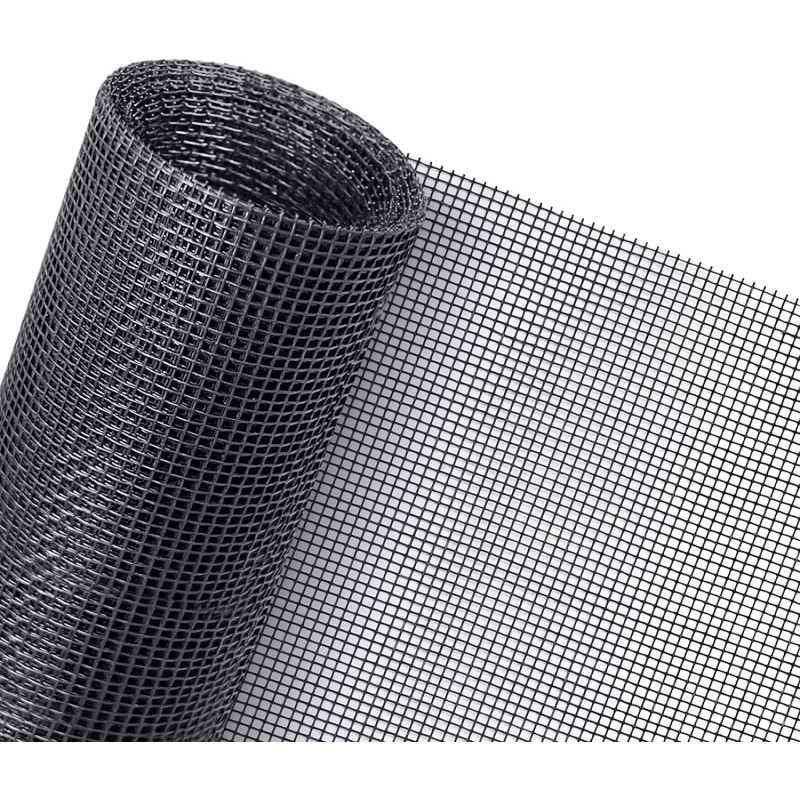 Senneny 39" x 118" Adjustable Window Screens, DIY Custom Fiberglass Screen Mesh, Window Screen Replacement for Windows Doors and Patio Screens, (39" x 118" - No Tools Included, Gray)