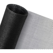 Senneny 39" x 118" Adjustable Window Screens, DIY Custom Fiberglass Screen Mesh, Window Screen Replacement for Windows Doors and Patio Screens, Premium Pet Screen (39" x 118", Black)