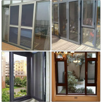 Senneny 39" x 118" Adjustable Window Screens, DIY Custom Fiberglass Screen Mesh, Window Screen Replacement for Windows Doors and Patio Screens, Premium Pet Screen (39" x 118", Black)