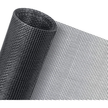 Senneny 59" x 106" Adjustable Window Screens, DIY Custom Fiberglass Screen Mesh, Window Screen Replacement for Windows Doors and Patio Screens, Premium Pet Screen (59" x 106", Gray)