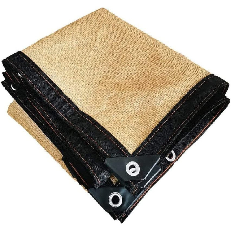 Shade Sunshade net sunscreen beige 8-pin encryption thickening shade balcony courtyard roof cooling
