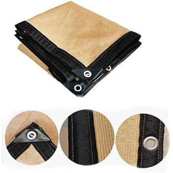 Shade Sunshade net sunscreen beige 8-pin encryption thickening shade balcony courtyard roof cooling 