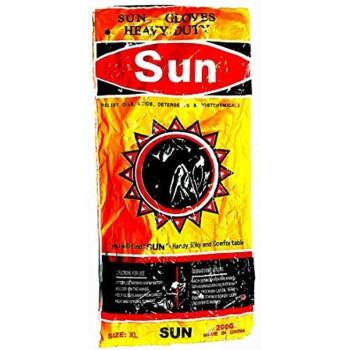 Sun Heavy Duty Rubber Glove, 200G