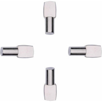 Tbestmax 120 Packs Shelf Pins, 5mm Shelf Support Pegs Spoon Shape Cabinet Furniture Tbestmax