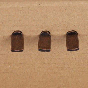 Tbestmax 5 mm Shelf Support Pegs Spoon Bookshelf Pins Cabinet Shelves Peg Metal Bookcase Clips for Kitchen Shelf Holder 120 Pcs Deep Brown