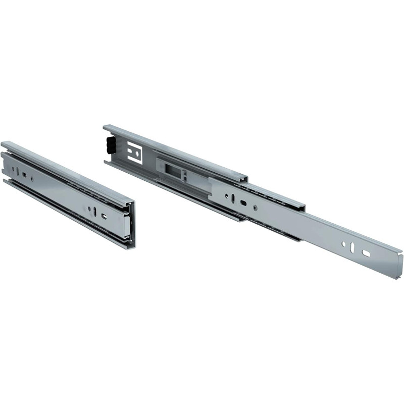 TCH Hardware 10" Inch 100 LB Steel Full Extension Ball Bearing Drawer Slides - Kitchen Cabinet Desk Draw