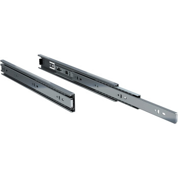 TCH Hardware 16" Inch 100 LB Steel Full Extension Ball Bearing Drawer Slides - Kitchen Cabinet Desk Draw