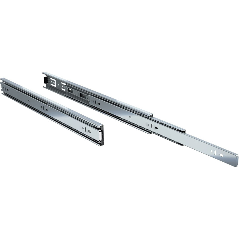TCH Hardware 20" Inch 100 LB Steel Full Extension Ball Bearing Drawer Slides - Kitchen Cabinet Desk Draw