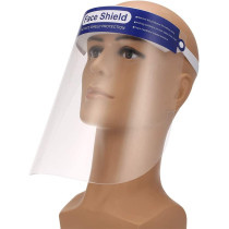 Tidyard 1PCS Protective Face protection Anti spitting Isolation Face Shield Fluid Resistant Full Face protection Transparent Dust proof Anti fog Face protection Visor Protection from Splash