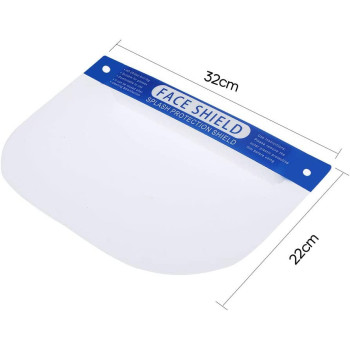 Tidyard Full Face Cover Droplets proof Fog proof Dust proof Face Shield Protective Cover Transparent Face Eyes Protector Safety Accessories