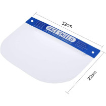 Tidyard Full Face Cover Droplets proof Fog proof Dust proof Face Shield Protective Cover Transparent Face Eyes Protector Safety Accessories