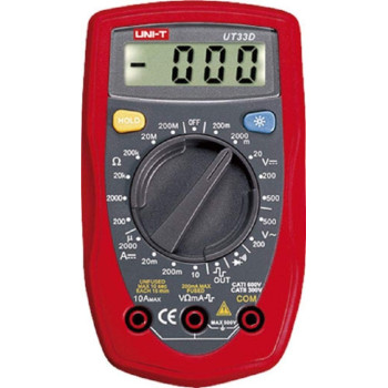 UNI-T Palm Sized Digital Multimeter UT33C
