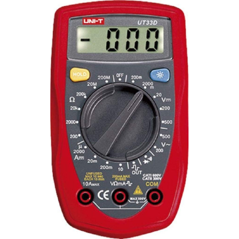 UNI-T Palm Sized Digital Multimeter UT33C