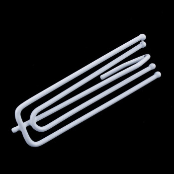 uxcell a15122100ux1229 Metal Drapes Curtain 4 Prongs Pinch Pleat Hooks 2.8 Inch White Metal (Pack of 20)