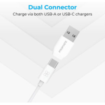 Promate Wireless Charger for iPhone 12, Fast Charging 15W Mag-Safe Qi Magnetic Charging Pad Silver