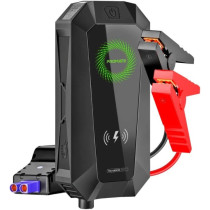 Promate Car Jump Starter Power Bank, 1500A Peak 19200mAh 12V Portable Jump Starter with Built-In 10W